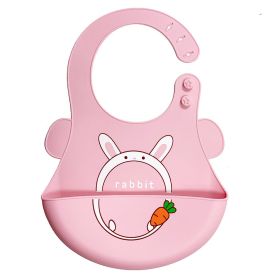 Baby Waterproof Super Soft Meal Bag, Children's Saliva Bag, Disposable Cross-border (Option: Rabbit)