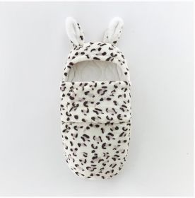 Thickened Blanket In Autumn And Winter (Option: Grey leopard print-2or6 months)