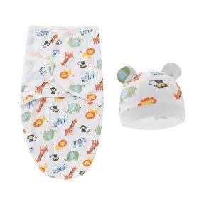 Newborn Swaddle Sleeping Bag Baby Spring Silkworm (Option: Color9)