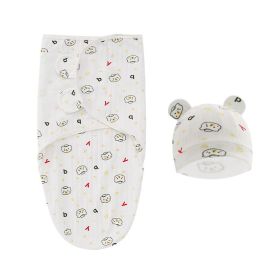 Foreign Trade Newborn Swaddling Sleeping Bag Baby Anti-kick Quilt Delivery (Option: Yellow Cartoon Bear)
