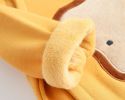 Baby Cartoon Pattern Side Snap Button Design Long Sleeved Romper
