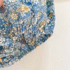 Baby Girl Solid Color Wooden Ear Design T-Shirt Combo Floral Shorts 2-Pieces Sets