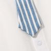 Baby Boy Striped Patchwork Pattern Tie Dye Design Lapel Convered Jumpsuit