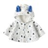 Baby Cartoon Bear Print Pattern Thickened Cape Cute Shawl