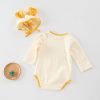 Baby 1pcs Cartoon Graphic Soft Cotton Long Sleeves Bodysuit With Hats