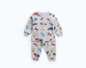 Baby 2pcs Cartoon Graphic Soft Cotton Shirt Combo Pants Sets Tracksuit