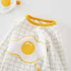 Baby 1pcs Cartoon Graphic Soft Cotton Long Sleeves Bodysuit With Hats