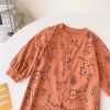 Baby Boy Cartoon Animals Graphic Snap Button Front Design Long Sleeved Romper Jumpsuit