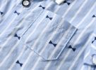 Baby Boy Bow-Tie Print Top Combo Solid Short Pants In Sets