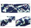 Baby Girl Headbands Bohemian Floral Style Vintage Flower Printed Elastic Head Wrap Twisted Hair Accessories