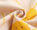 Baby Cartoon Sun Pattern Snap Button Long Sleeved Romper In Spring & Autumn