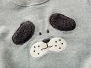 Baby Cartoon Pattern Long Sleeved Onesies Combo Striped Pantihose Sets