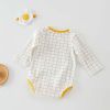 Baby 1pcs Cartoon Graphic Soft Cotton Long Sleeves Bodysuit With Hats