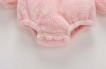 Baby Embroidered Pattern Rabbit Ear Design Thickened Onesies Bodysuit