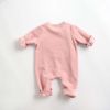 Baby Cartoon Pattern Side Snap Button Design Long Sleeved Romper