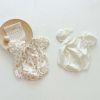 Baby Girl Lovely Bow-Tie Short-Sleeved Onesies