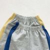 Infant Baby Unisex Bear Print Round Collar Top Combo Long Pants In Sets